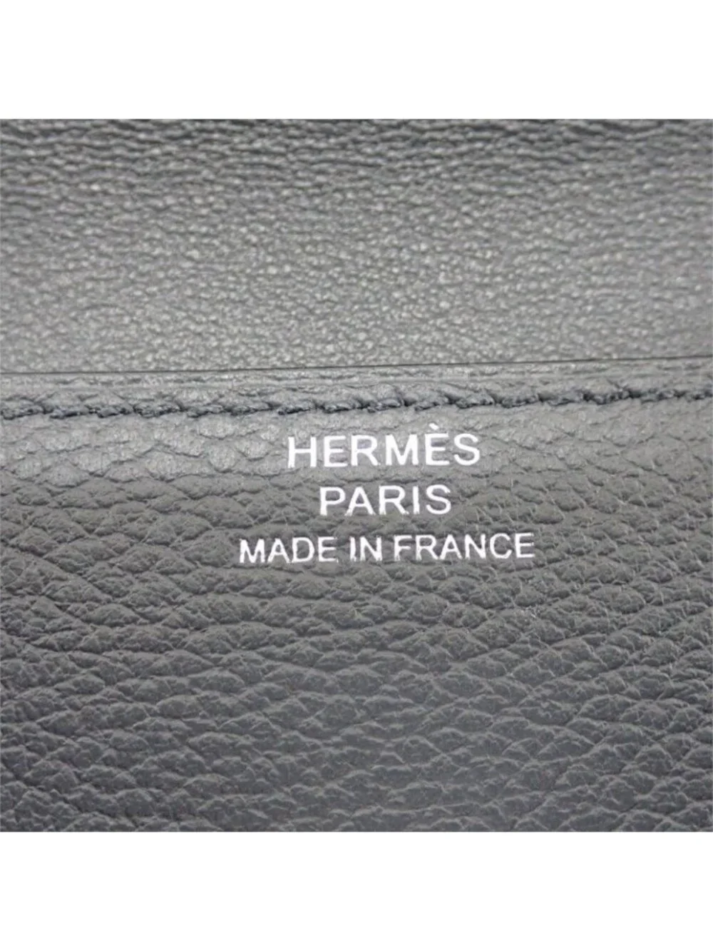 Hermes Dogon Compact Card Case Sellier Ever Color Gray Grimeyer